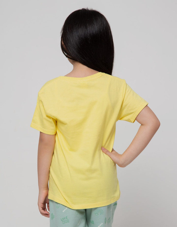 Little M Short Sleeve T-Shirt Animal Fluffy Bear
