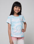 Little M T-Shirt Ki Animal Tie Dye Cat