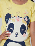 Little M Short Sleeve T-Shirt Basic Panda Summer