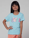 Little M Short Sleeve T-Shirt Basic Love Bunny