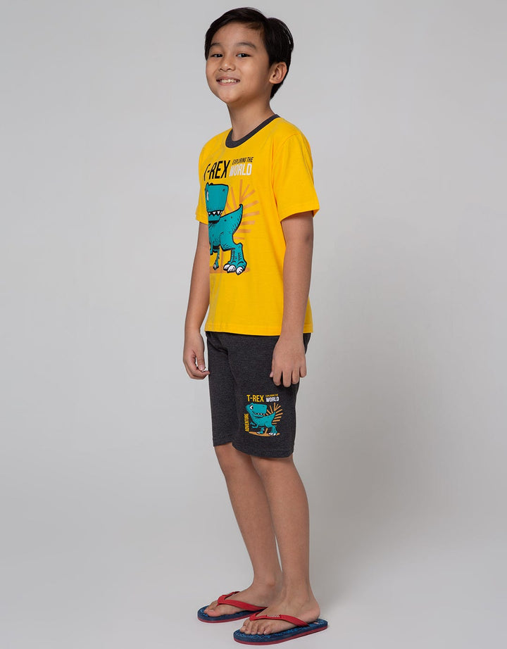 Little M Top Bottom Set T-Shirt Dino Trex