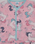 Pipiniko Top - Bottom Set Piyama Woven Print Long Sleeve Unicorn