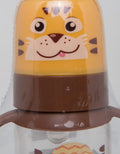 Pipiniko Gift Set Animal Cap Milk Bottle With Handle 125 ML Tiger