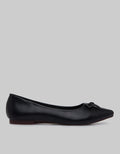 Peter Keiza Pointed Ribbon Flatshoes