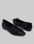 Peter Keiza Pointed Ribbon Flatshoes