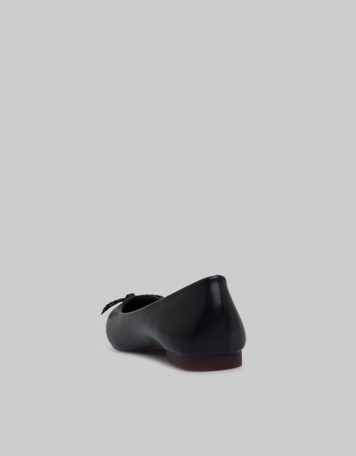 Peter Keiza Pointed Ribbon Flatshoes