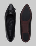 Peter Keiza Pointed Ribbon Flatshoes