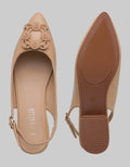 Peter Keiza Back Strap Pointy Heels