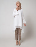 Annisa Long Sleeve Tunic Tulle Layer