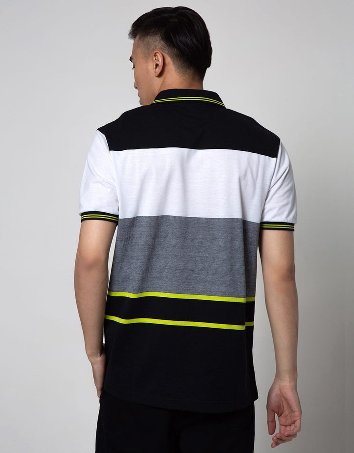 Walrus Kaos Polo Salur Bottom Stripe