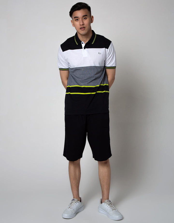 Walrus Kaos Polo Salur Bottom Stripe