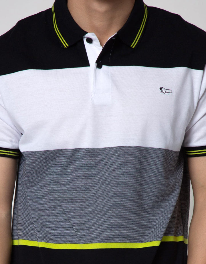 Walrus Kaos Polo Salur Bottom Stripe
