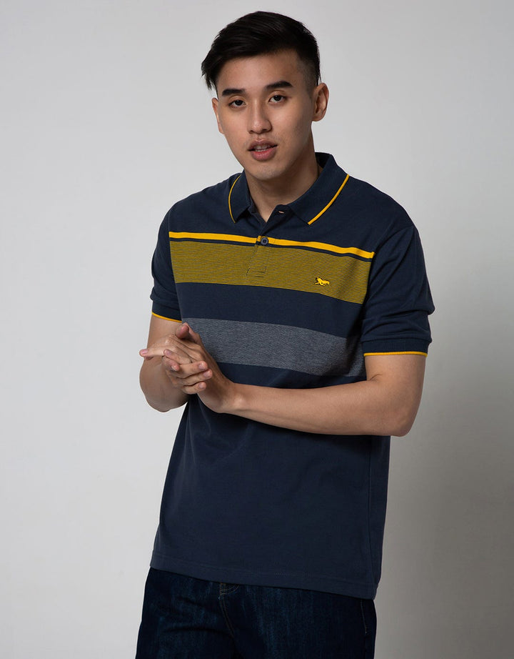 Walrus Kaos Polo Salur Motif