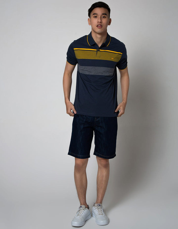 Walrus Kaos Polo Salur Motif