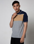 Walrus Kaos Polo Salur Lengan Pendek