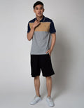 Walrus Kaos Polo Salur Lengan Pendek