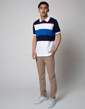 Walrus Kaos Polo Salur Colour Stripes