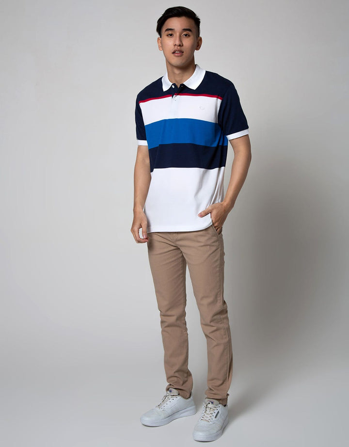 Walrus Kaos Polo Salur Colour Stripes