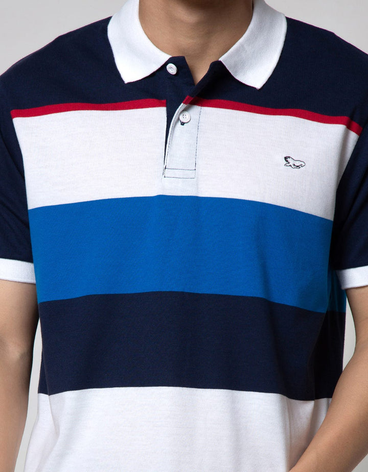 Walrus Kaos Polo Salur Colour Stripes