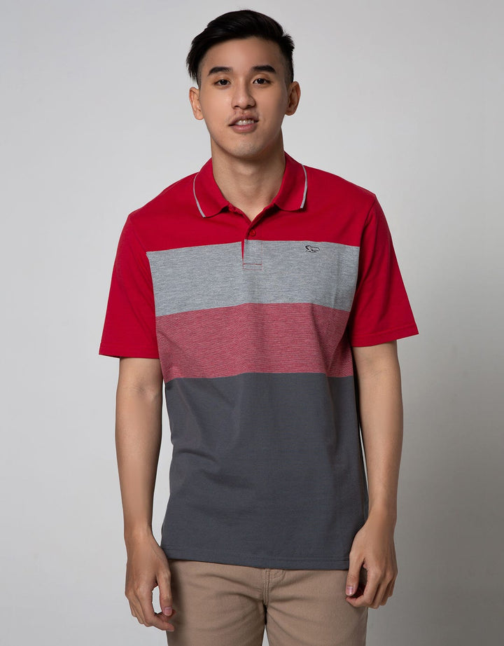Walrus Double Stripe Polo Shirt