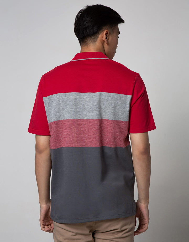 Walrus Double Stripe Polo Shirt