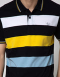 Walrus Kaos Polo Salur Detail Button