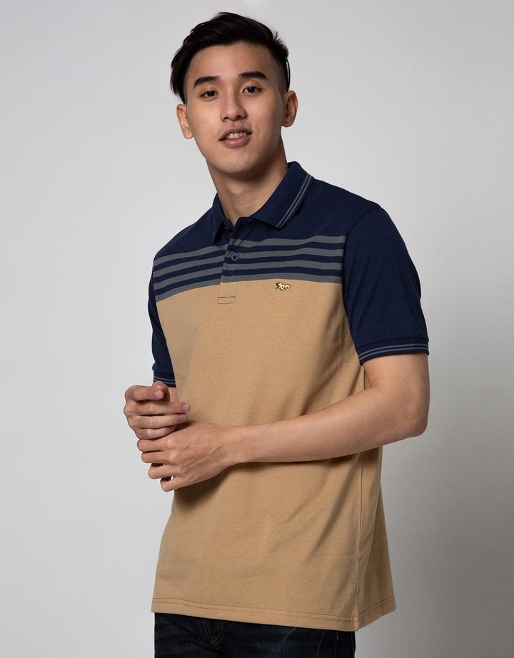 Walrus Kaos Polo Salur Print Little Stripes