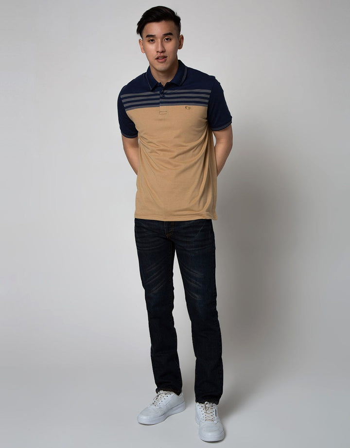 Walrus Kaos Polo Salur Print Little Stripes