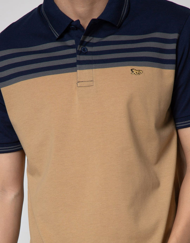 Walrus Kaos Polo Salur Print Little Stripes