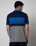 Walrus Kaos Polo Salur Motif Print