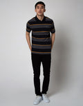 Walrus Kaos Kasual Polo Salur Motif
