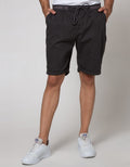 Details Short Pants Crop Drawstring Twilltape On Waist