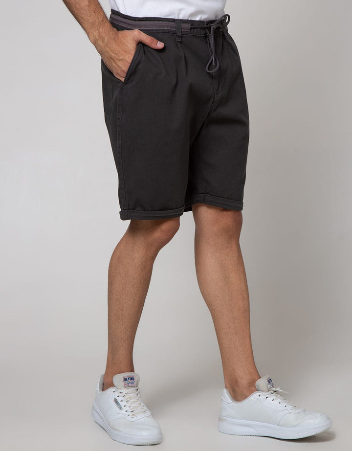 Details Short Pants Crop Drawstring Twilltape On Waist