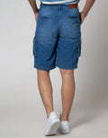 Cole Denim Short Pants Cargo Pockets