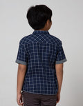 Little M Short Sleeve Shirt Kotak Chest Pocket