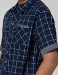 Little M Short Sleeve Shirt Kotak Chest Pocket