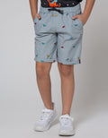 Little M Short Pants Woven Basic Dino