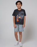 Little M Short Pants Woven Basic Dino