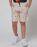 Little M Short Pants Woven Basic Dino