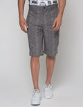 Cole Bermuda Pants Printed Matt With Vertical Pocket