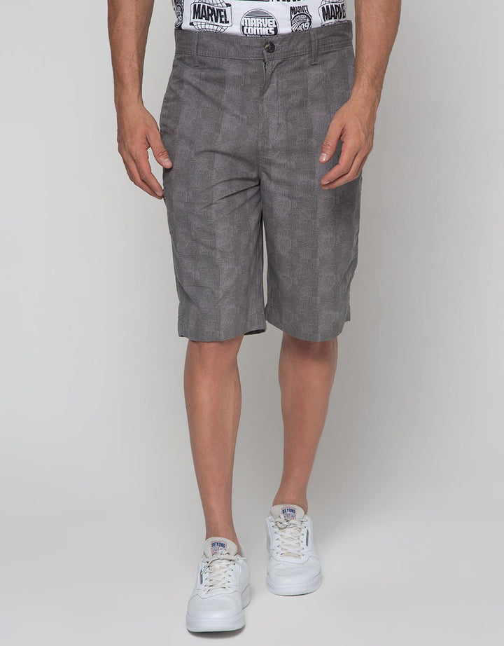 Cole Bermuda Pants Printed Matt With Vertical Pocket