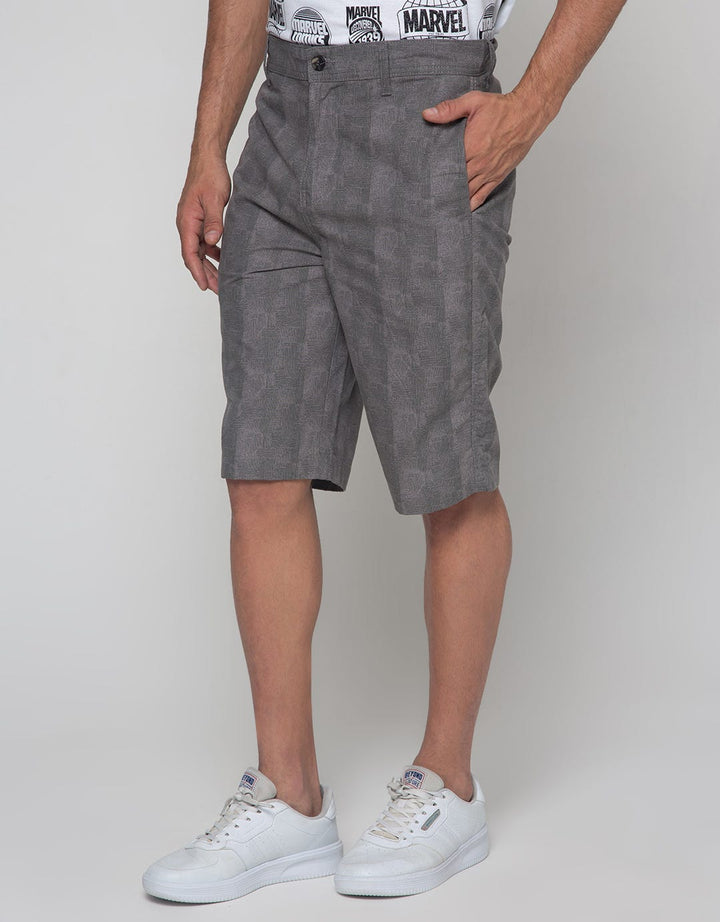 Cole Bermuda Pants Printed Matt With Vertical Pocket