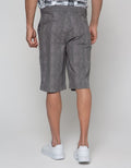 Cole Bermuda Pants Printed Matt With Vertical Pocket