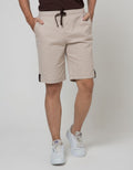 Cole Short Pants Pull On With Invisible Zipper At Side