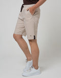 Cole Short Pants Pull On With Invisible Zipper At Side