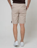 Cole Short Pants Pull On With Invisible Zipper At Side