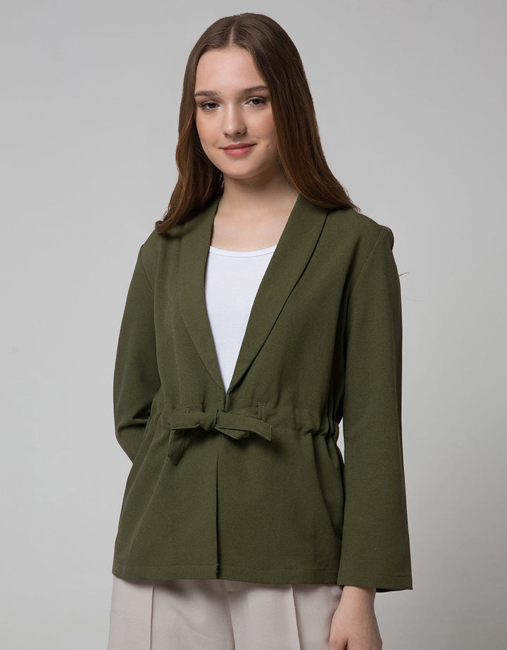 Connexion Drawstring Waits Outer Wanita