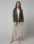 Connexion Drawstring Waits Outer Wanita