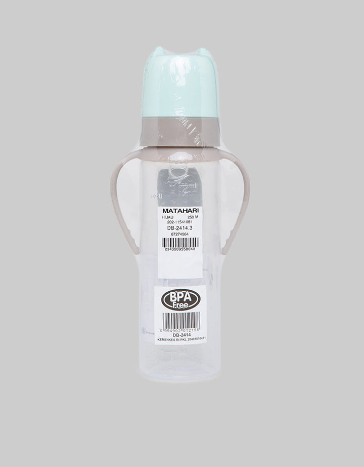 Pipiniko Animal Cap Milk Bottle With Handle 250 mL