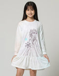 Disney Frozen Tie Dye Midi Dress Anak Perempuan